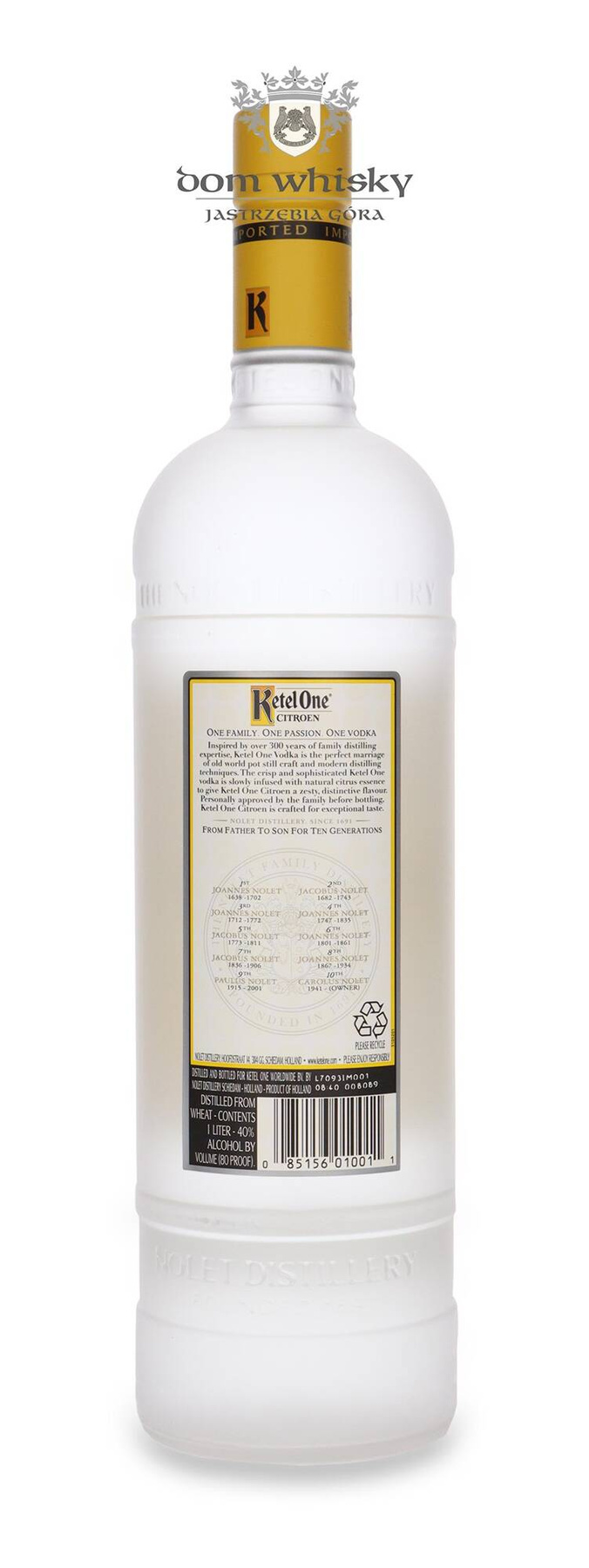 Wódka Ketel One Citroen / 40 / 1,0l Dom Whisky