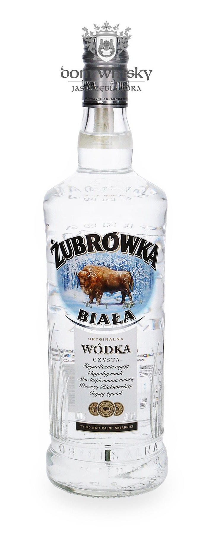 Wódka Żubrówka Biała / 40 / 0,7l Dom Whisky