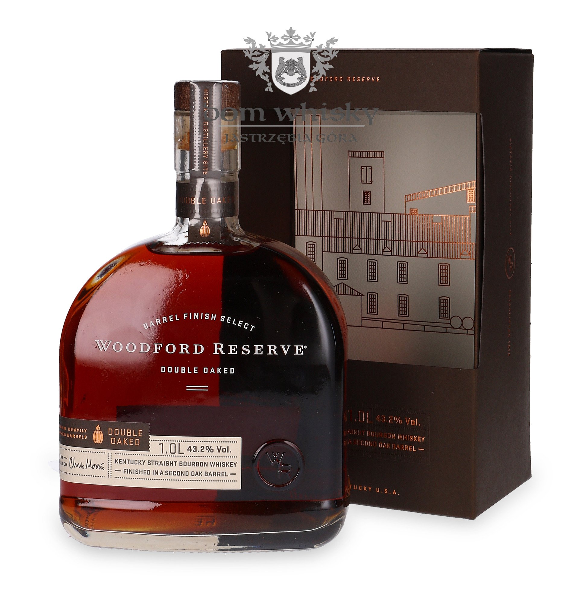 Woodford Reserve Double Oaked / 43,2/ 1,0l Dom Whisky