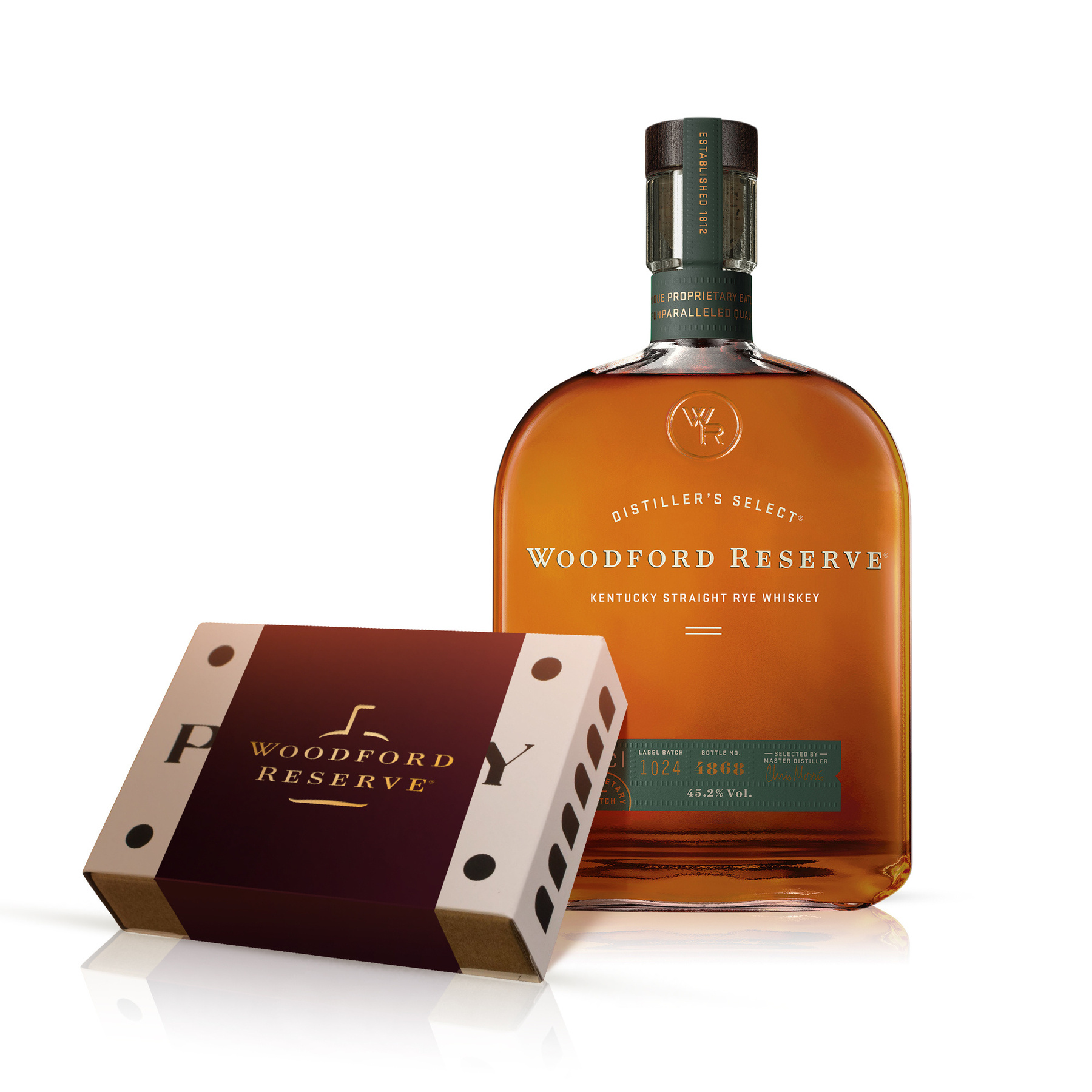 Woodford Reserve Kentucky Straight Rye/ bez opakowania / 45,2/ 0,7l