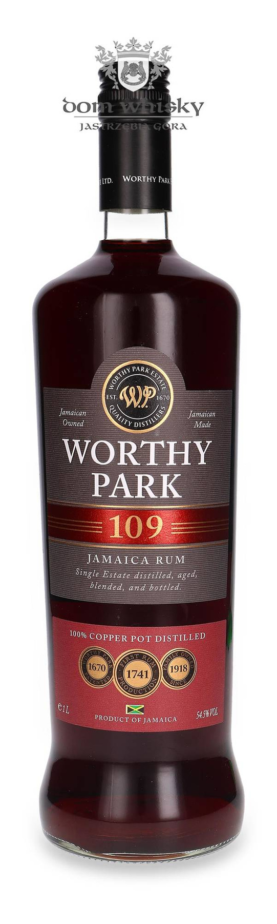 Worthy Park 109 Jamaica Rum / 54,5 / 1,0l Dom Whisky