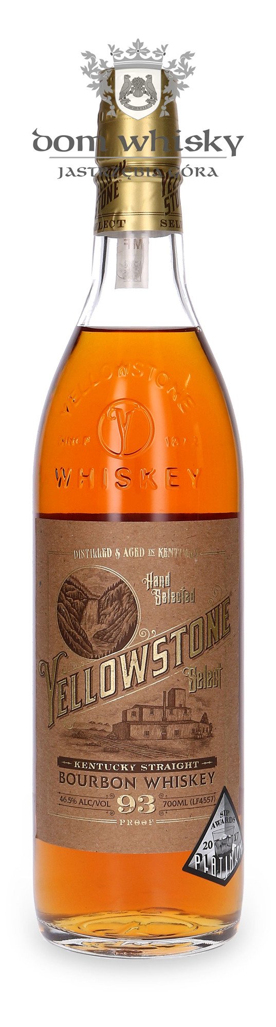 Yellowstone Select Straight Bourbon / 46,5/ 0,7l Dom Whisky