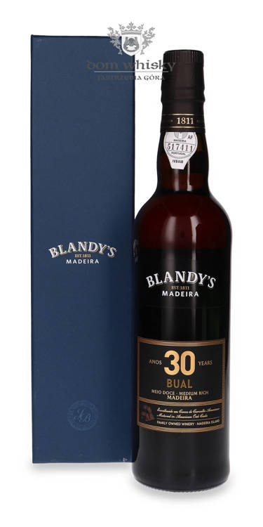  Blandy's 30-letni Bual Madeira / 20%/ 0,5l		