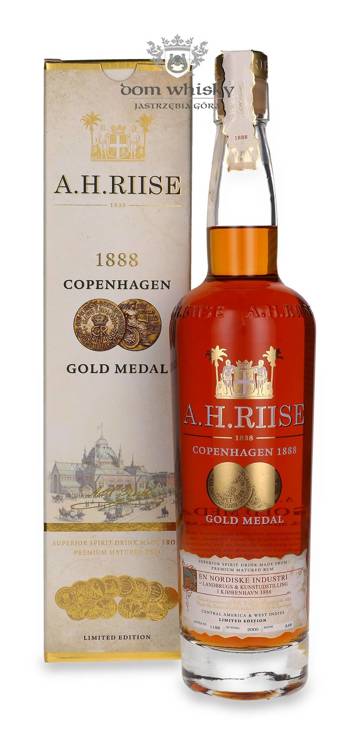 A.H. Riise 1888 Copenhagen Gold Medal Rum / 40% / 0,7l