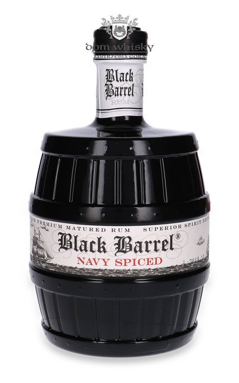 A.H. Riise Black Barrel Navy Spiced Rum / 40% / 0,7l