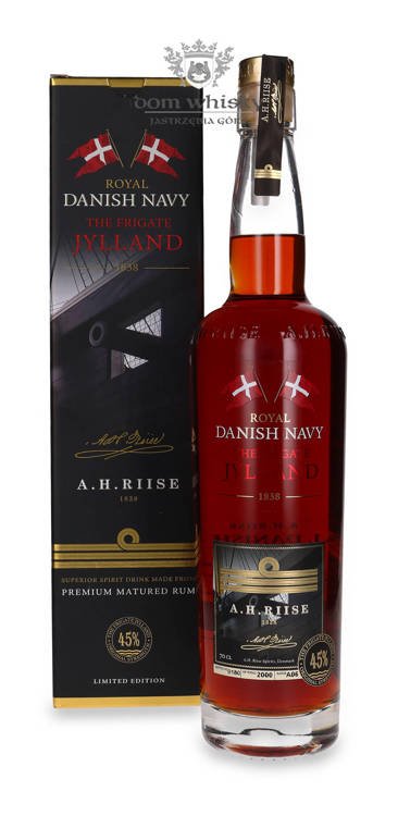 A.H. Riise Frigate Jylland Danish Navy Rum / 45% / 0,7l