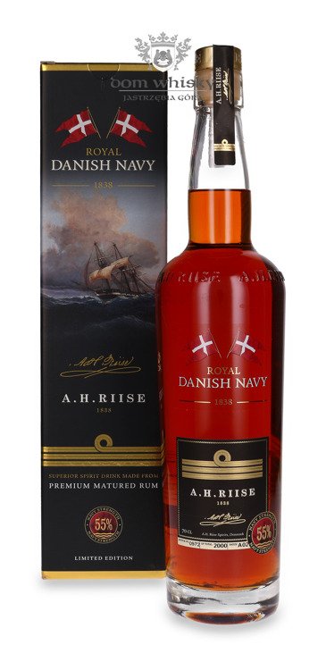 A.H. Riise Royal Danish Navy Strength Rum / 55% / 0,7l