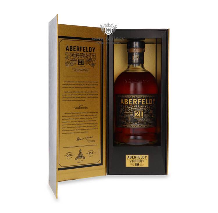 Aberfeldy 21-letni Malbec Wine Cask Finish / 46% / 0,7l