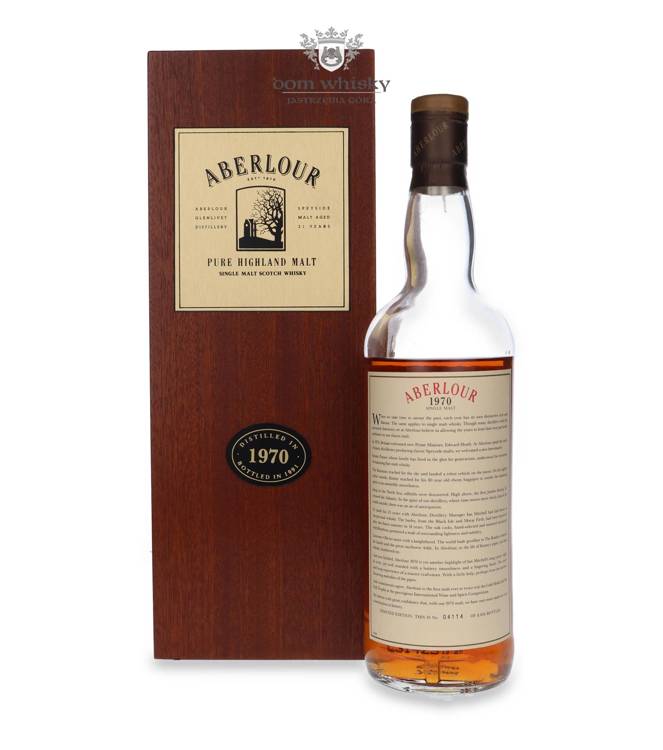 Aberlour-Glenlivet 1970 (Bottled 1991) / 43% / 0,75l						