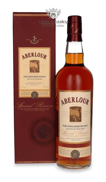 Aberlour Special Reserve 100% Matured in Sherry Wood / 45%/ 0,7l	