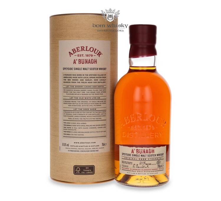 Aberlour a’bunadh Batch # 80 / 61% / 0,7l