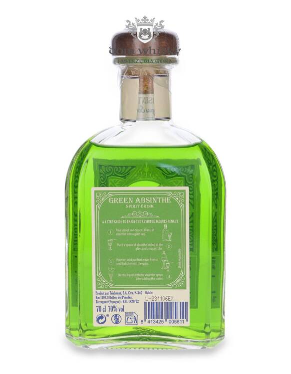 Absinthe Green Jacques Senaux / 70% / 0,7l