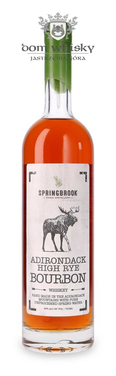 Adirondack Springbrook High Rye Bourbon / 43%/ 0,75l