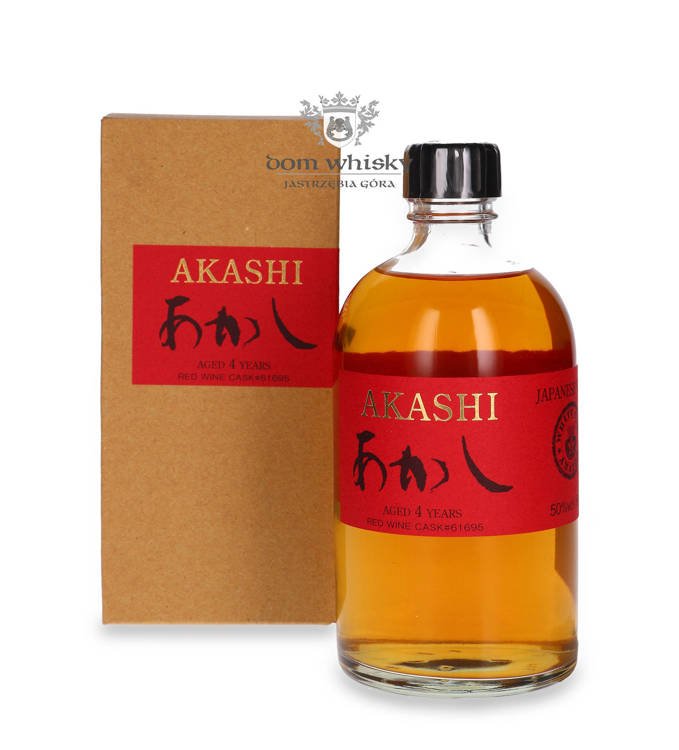 Akashi Red Wine Cask 4-letni / 50% / 0,5l