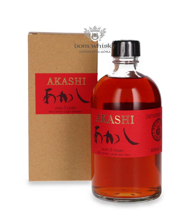 Akashi Red Wine Cask 5-letni / 50% / 0,5l