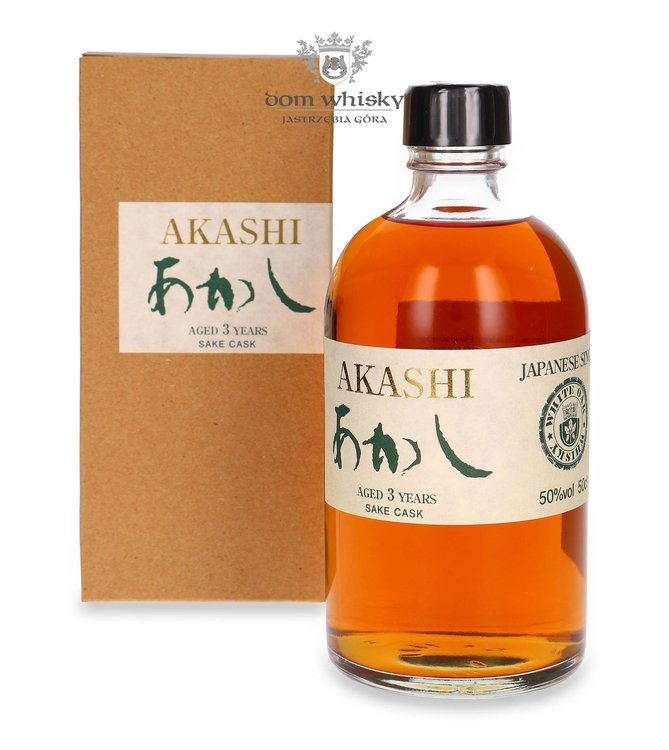 Akashi (White Oak) Sake Cask 3-letnia / 50% / 0,5l  