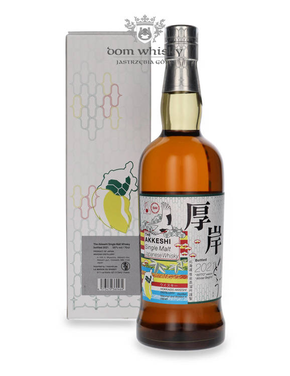 Akkeshi Ritto Japanese Single Malt Whisky (2021 Release) / 55% / 0,7l	