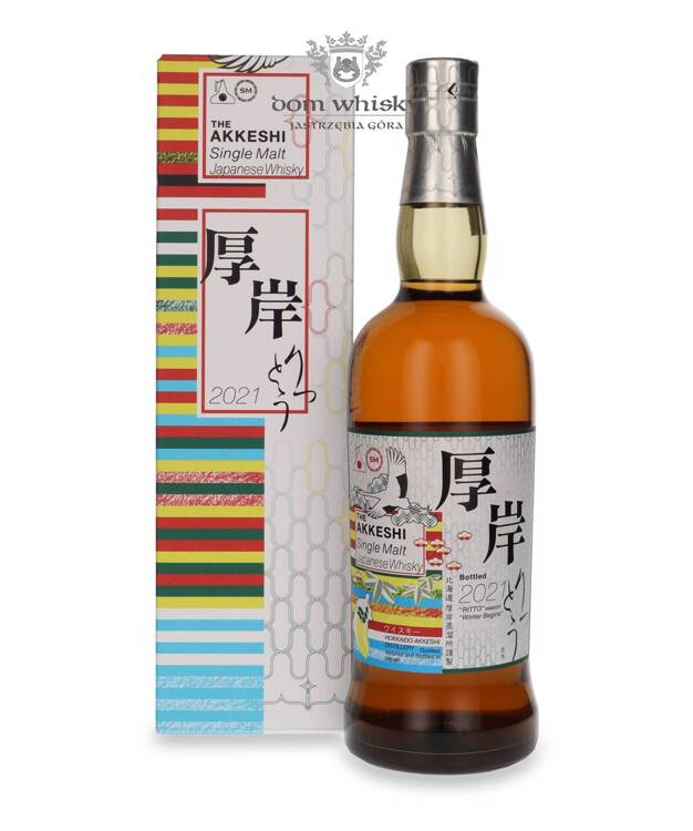 Akkeshi Ritto Japanese Single Malt Whisky (2021 Release) / 55% / 0,7l	
