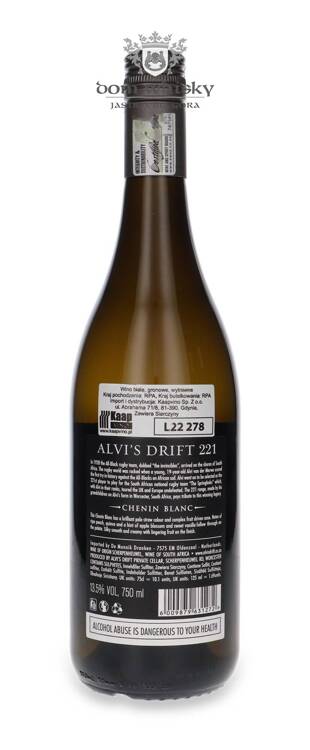 Alvi's Drift 221 Chenin Blanc / 13,5%/ 0,75l