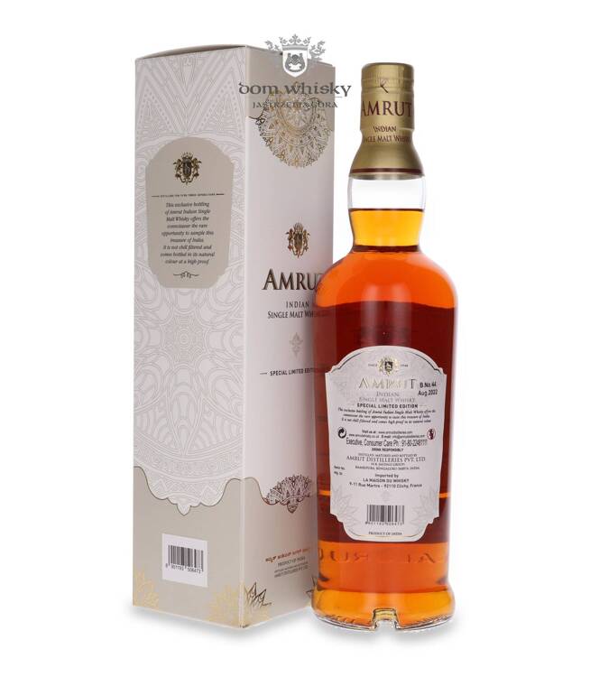 Amrut Indian Single Malt (D.2017,B.2022) Ex-Madeira Cask / 60% / 0,7l