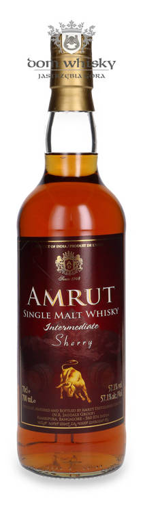 Amrut Single Malt Intermediate Sherry / bez opakowania/ 57,1% / 0,7l