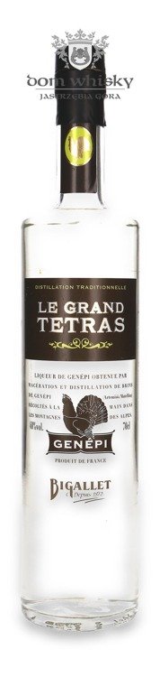 Aperitif Le Grand Tetras Genepi Bigallet (Francja) / 40% / 0,7l