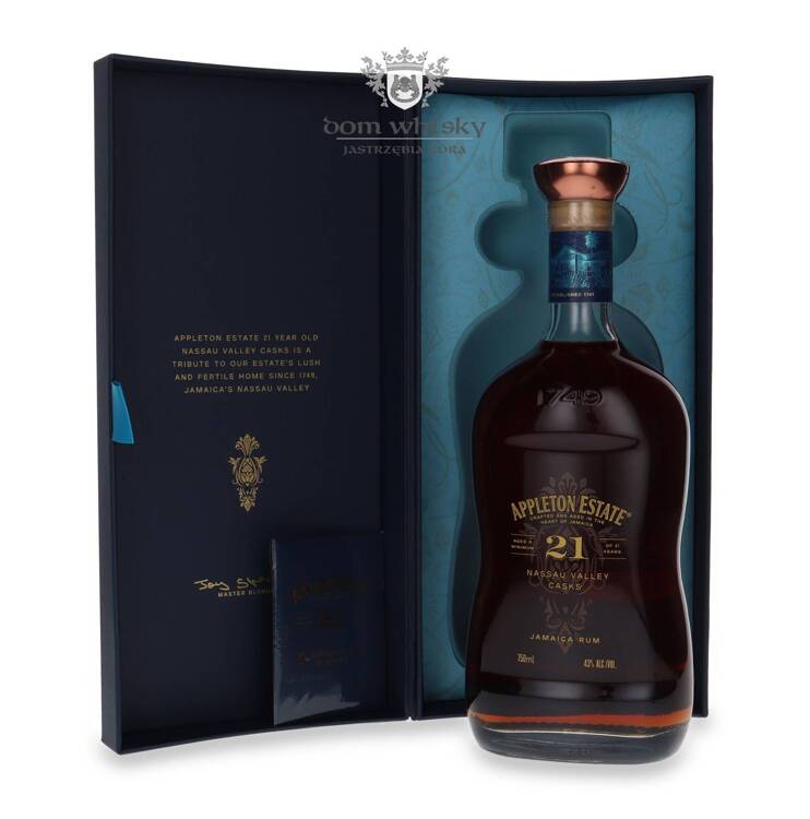 Appleton Estate 21-letni Nassau Valley Casks / 43% / 0,75l