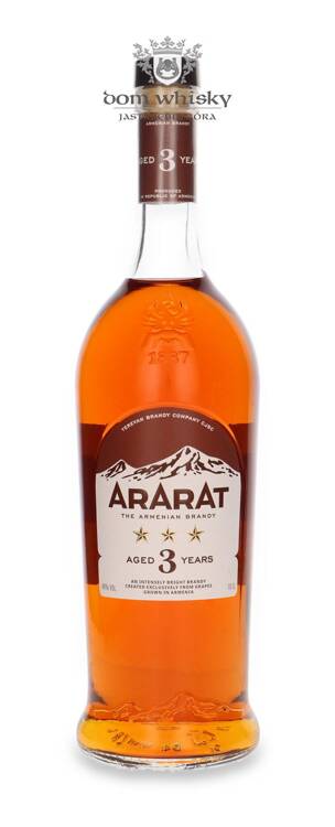 Ararat Brandy, 3-letni /bez opakowania/ 40% / 0,7l