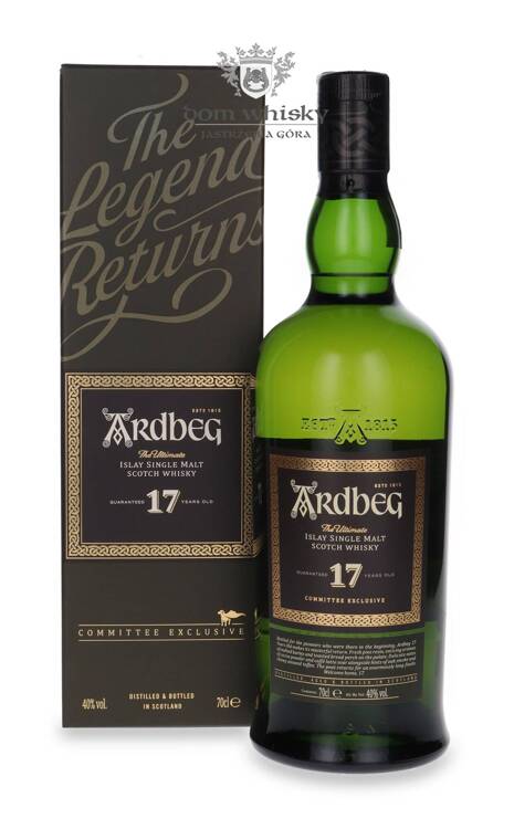 Ardbeg 17-letni Committee Exclusive / 40% / 0,7l