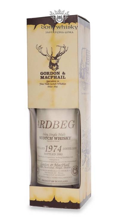 Ardbeg 1974 (Bottled 1993) Gordon & MacPhail / 40% / 0,7l	