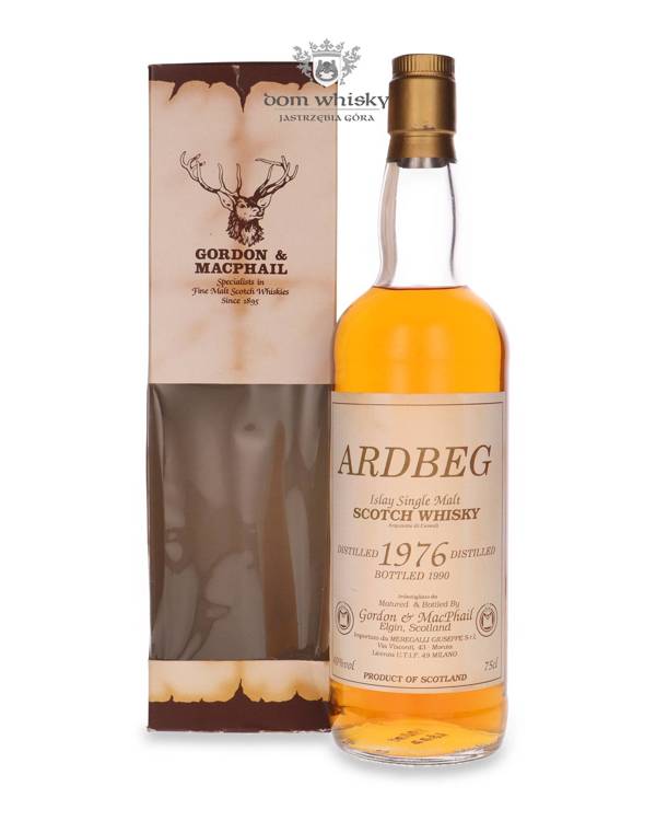 Ardbeg 1976 (Bottled 1990) Gordon & MacPhail / 40%/ 0,75l