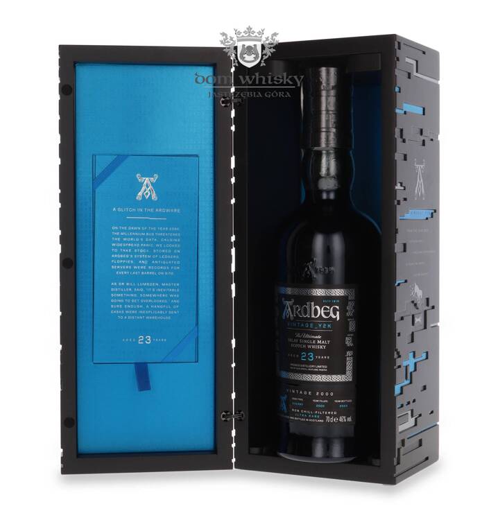 Ardbeg Vintage Y2K, 23-letni (D.2000, B.2023) Sherry Cask / 46% / 0,7l