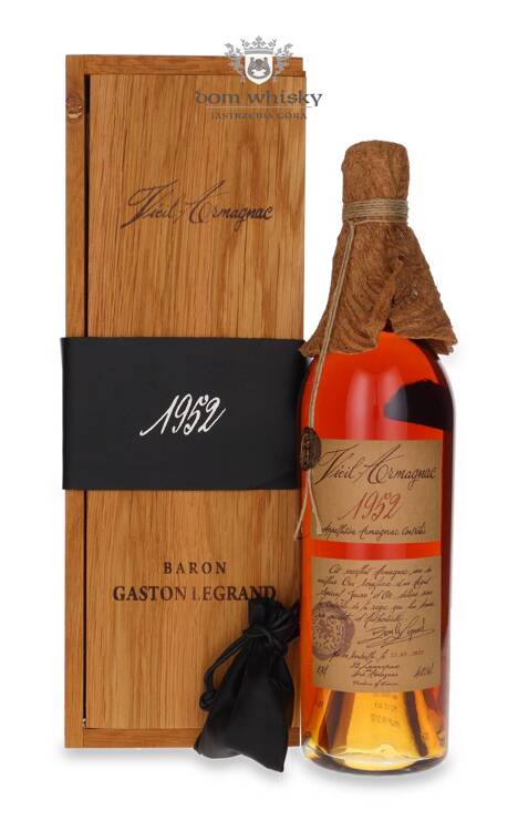 Armagnac Baron Gaston Legrand 1952 ( Bottled 2022) / 40% / 0,7l