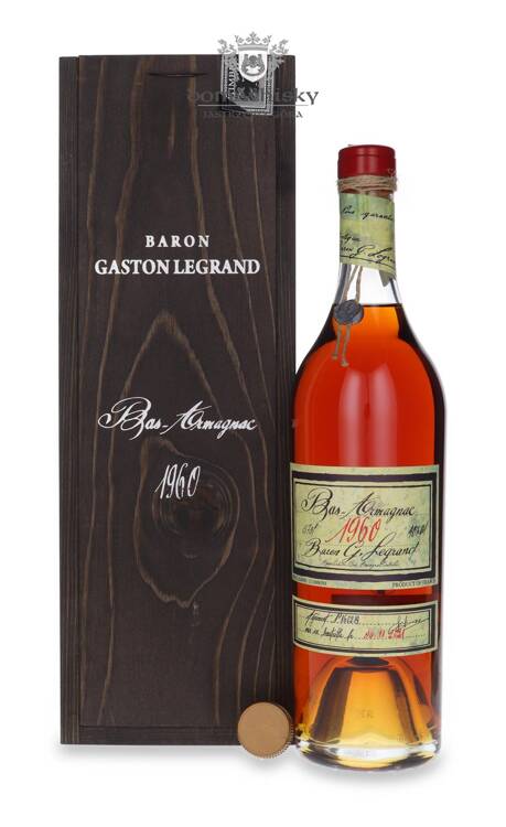 Armagnac Baron Gaston Legrand 1960 ( Bottled 2021) / 40% / 0,7l