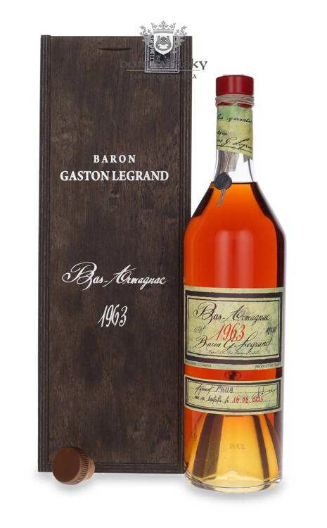 Armagnac Baron Gaston Legrand 1963 ( Bottled 2023) / 40% / 0,7l