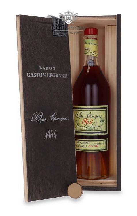 Armagnac Baron Gaston Legrand 1964 ( Bottled 2023) / 40% / 0,7l