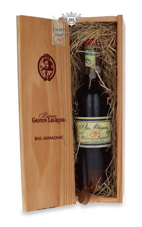 Armagnac Baron Gaston Legrand 1969 ( Bottled 2015) / 40% / 0,7l