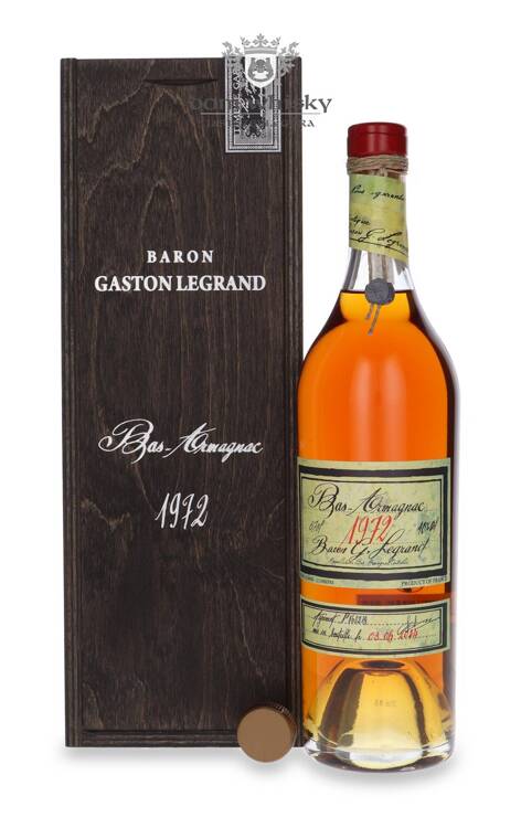 Armagnac Baron Gaston Legrand 1972 (Bottled 2024)/ 40% / 0,7l