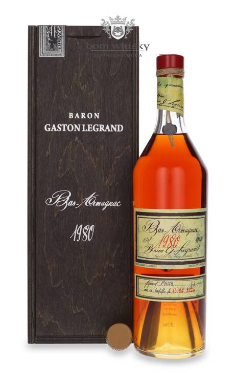 Armagnac Baron Gaston Legrand 1980 (Bottled 2024)/ 40% / 0,7l