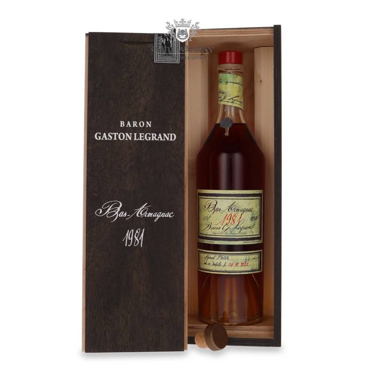 Armagnac Baron Gaston Legrand 1981 (Bottled 2022) / 40% / 0,7l