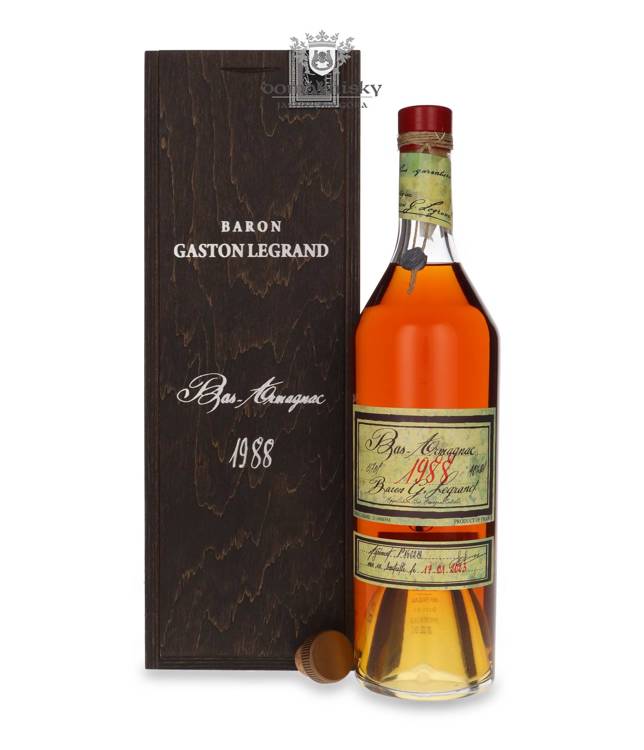 Armagnac Baron Gaston Legrand 1988 (B.2023) / 40% / 0,7l