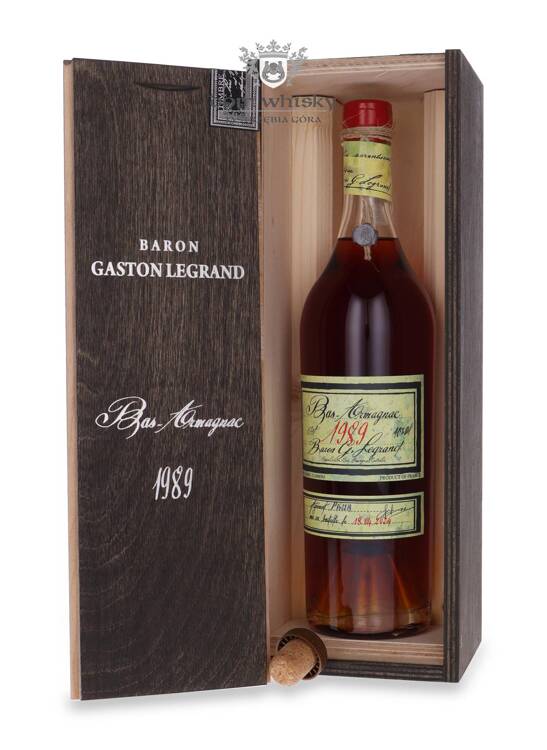 Armagnac Baron Gaston Legrand 1989 ( Bottled 2024) / 40% / 0,7l