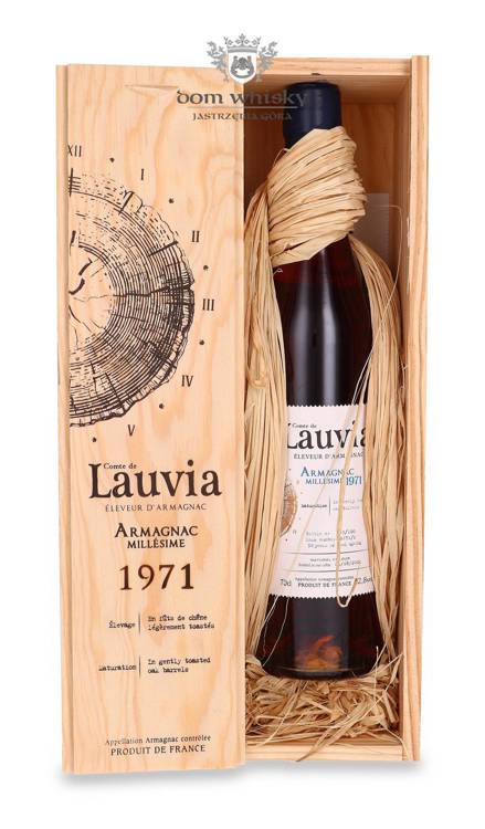 Armagnac Comte de Lauvia Vintage 1971, 30-letni / 42,8% / 0,7l