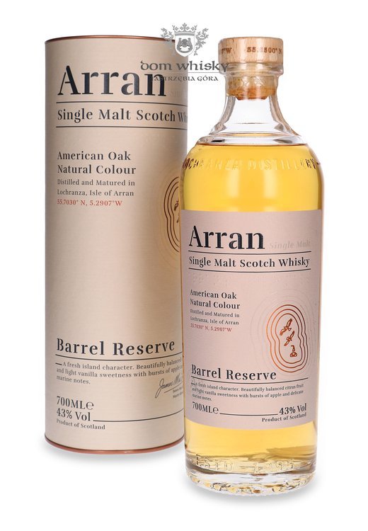 Arran Barrel Reserve / 43% / 0,7l