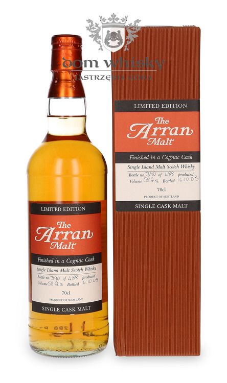 Arran Finished in Cognac Cask (B.2003) / 58,2% / 0,7l				