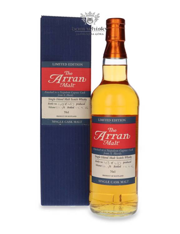 Arran Finished in a Napoleon Cognac Cask from A. Hardy / 57,7% / 0,7l