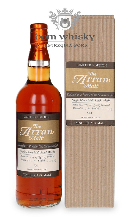 Arran Finished in a Premier Cru Sauternes Cask (B.2006) / 56% / 0,7l				
