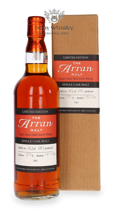 Arran Limited Edition Single Cask  (D.1996 B.2004) / 57% / 0,7l