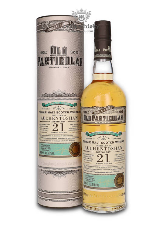 Auchentoshan 21-letni (D.1997, B.2019) Douglas Laing’s Old Particular /51,5%/ 0,7l