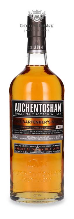 Auchentoshan The Bartender’s Malt / bez opakowania / 47%/ 0,7l